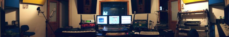 kymatasound control room panorama, roll mouse around and click on hot spots