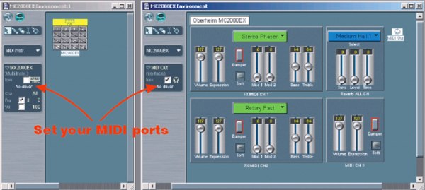 Oberheim MC2000EX Logic Environment