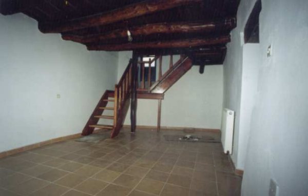 original wooden beams