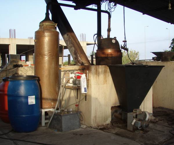 still for producing Tsikoudia; commonly known as Raki