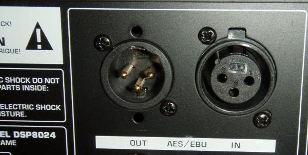 AES/EBU digital i/o board