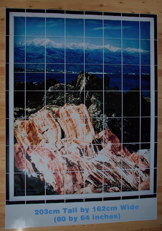 White Mountains - PDF Poster file size 877MB